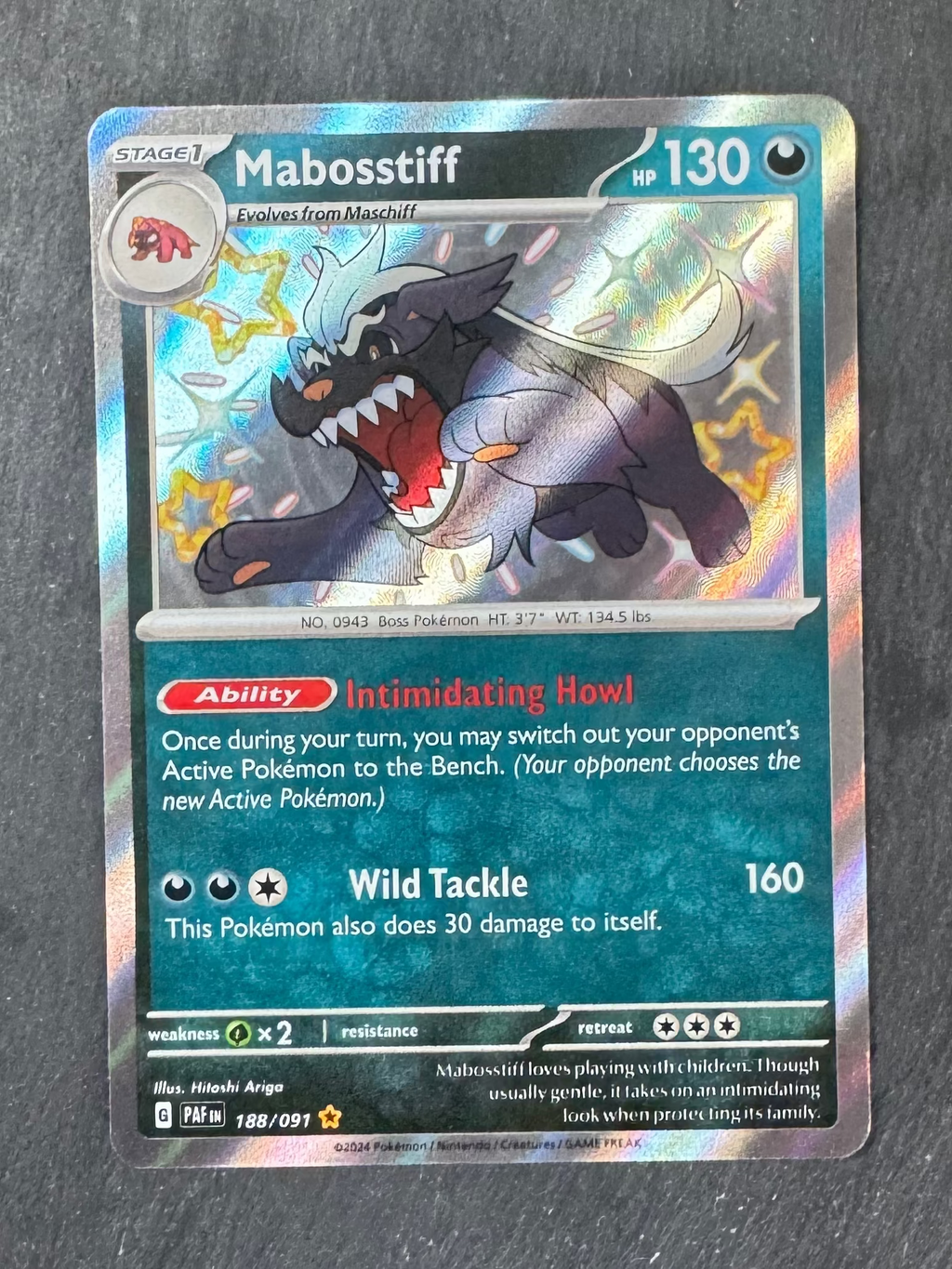 Mabosstiff - Baby shiny - Holo - 188/091