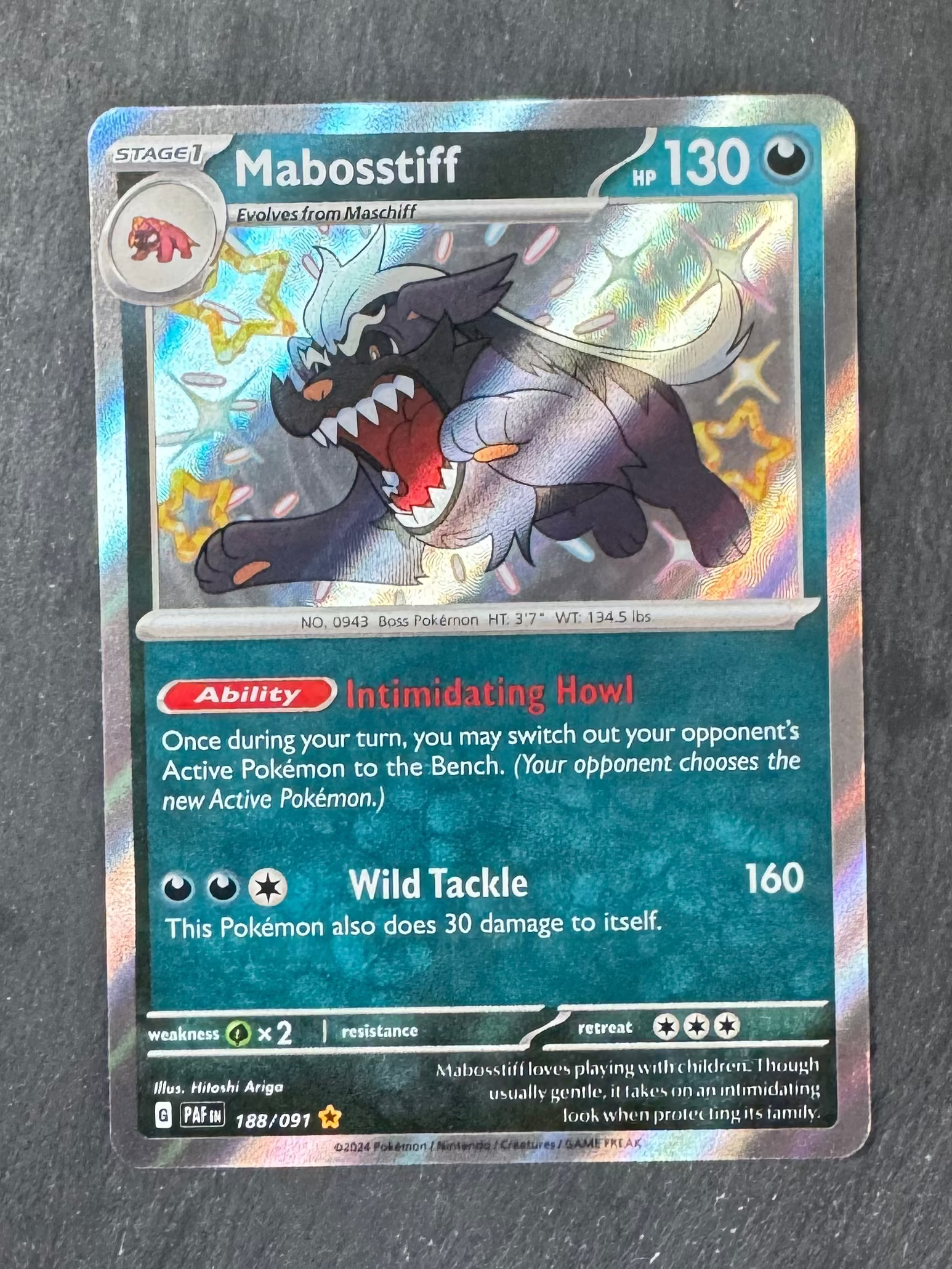 Mabosstiff - Baby shiny - Holo - 188/091