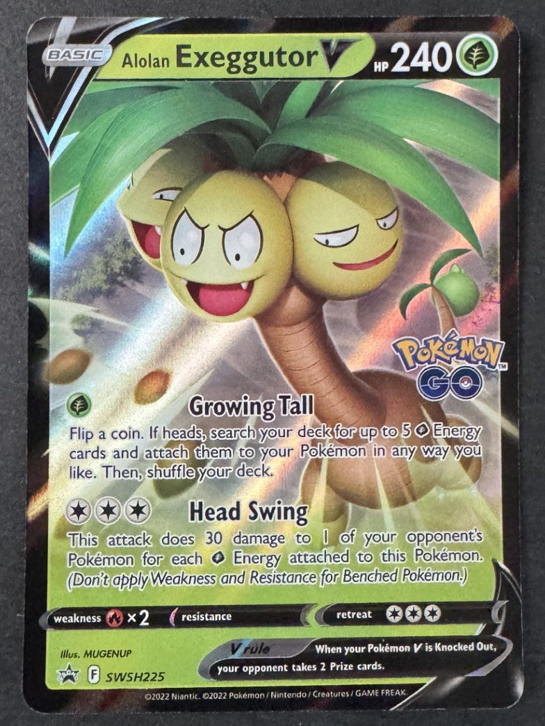 Alolan Exeggutor V - Stamped - Promo - SWSH225
