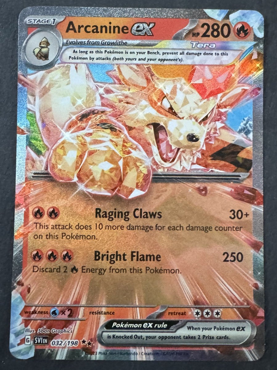Arcanine EX - 032/198