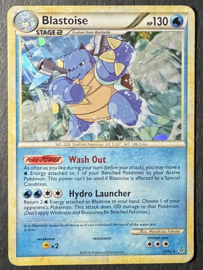 Blastoise - Cracked ice holo - 13/95