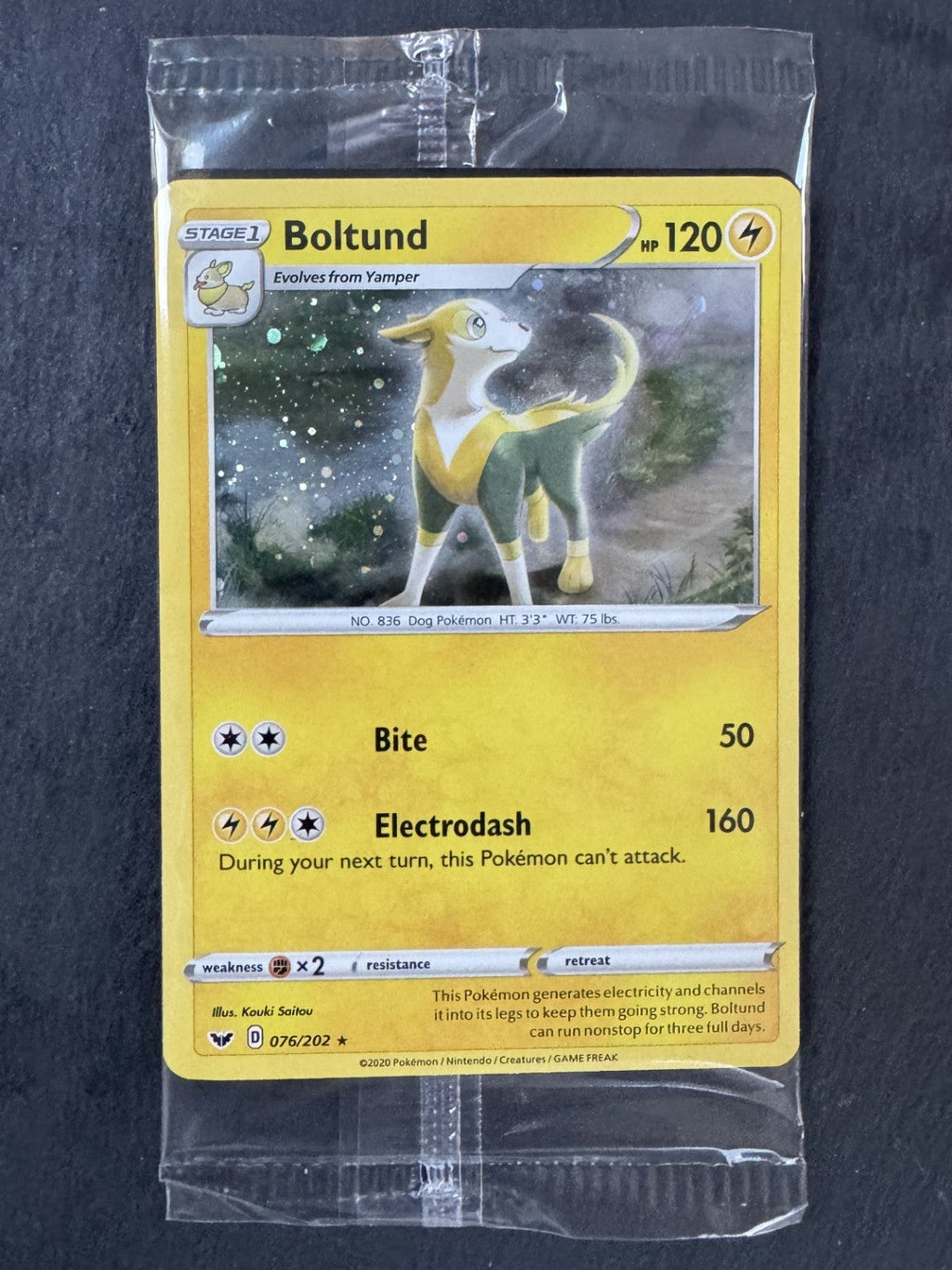 Boltund - Holo - Sealed - 076/202