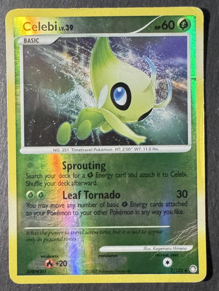 Celebi - Reverse holo - 7/123