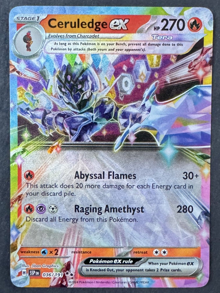 Ceruledge EX - 036/191