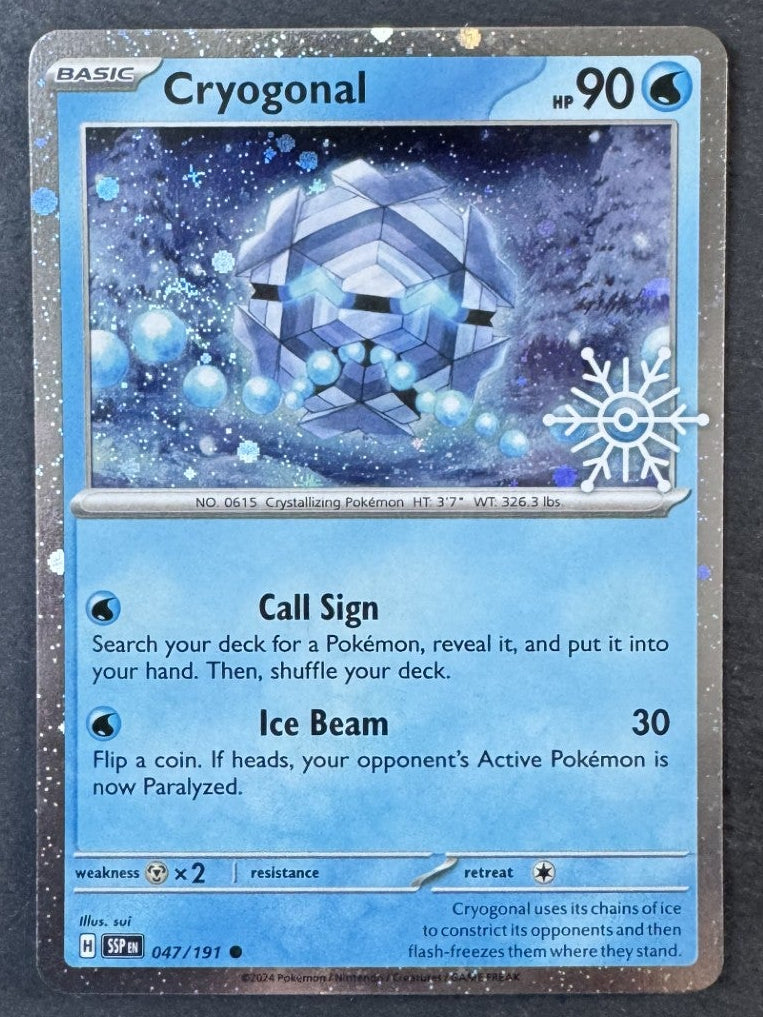 Cryogonal - Holo - Stamped - 047/191