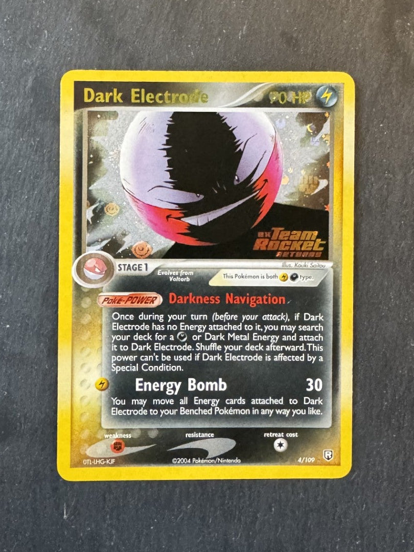 Dark Electrode - Holo - Stamped - 4/109