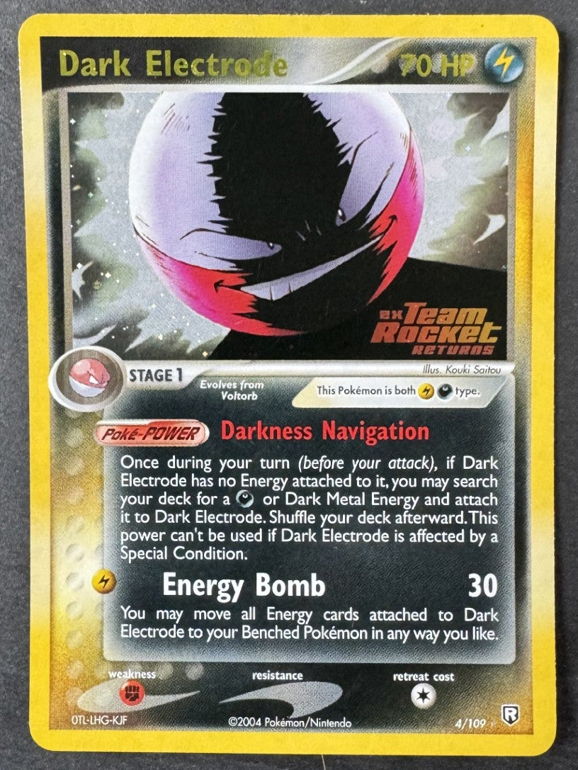 Dark Electrode - Holo - Stamped - 4/109