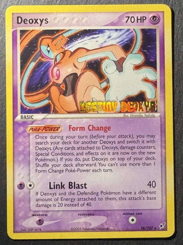 Deoxys - Stamped - 16/107