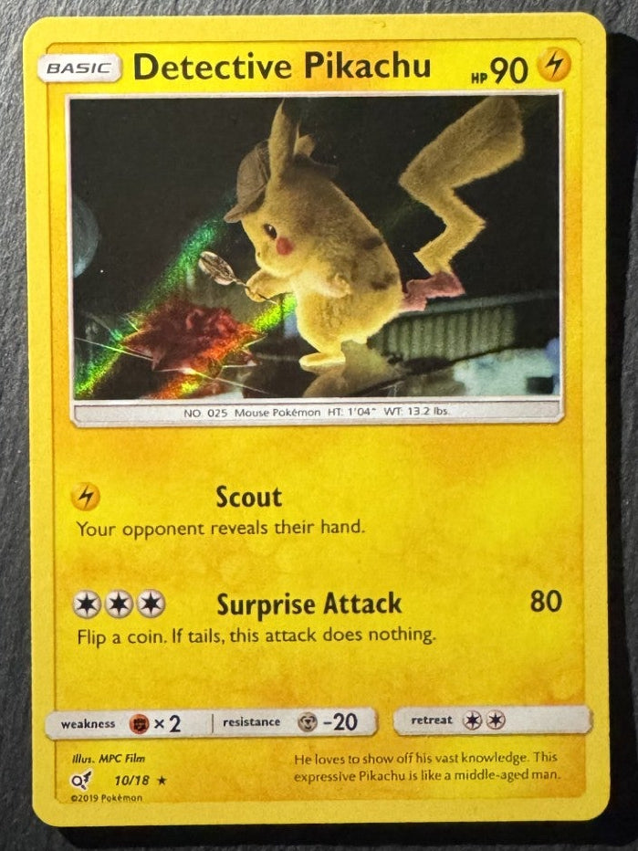 Detective Pikachu - Holo - 10/18