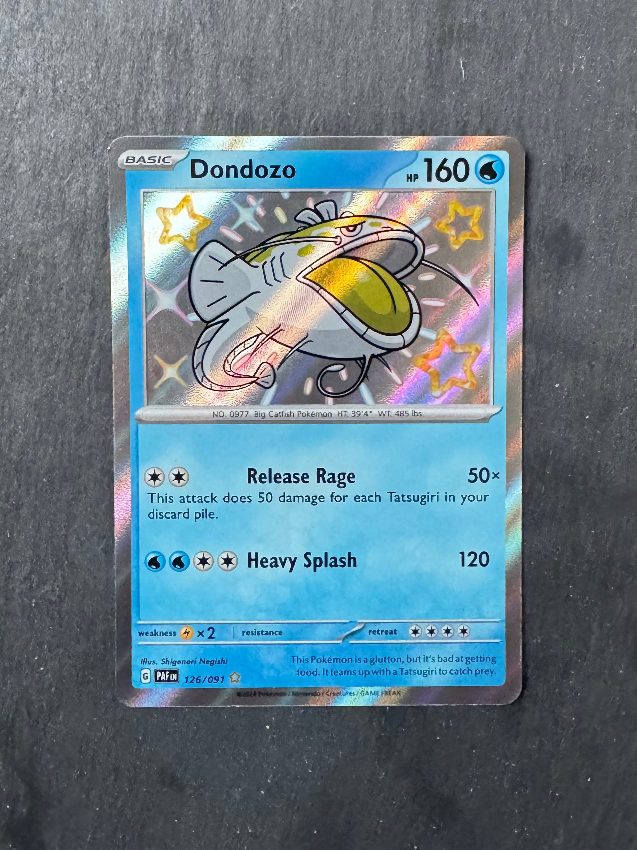 Dondozo - Baby shiny - Holo - 126/091