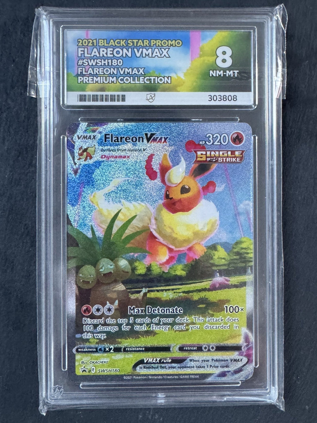 Flareon VMAX - Full art - SWSH180