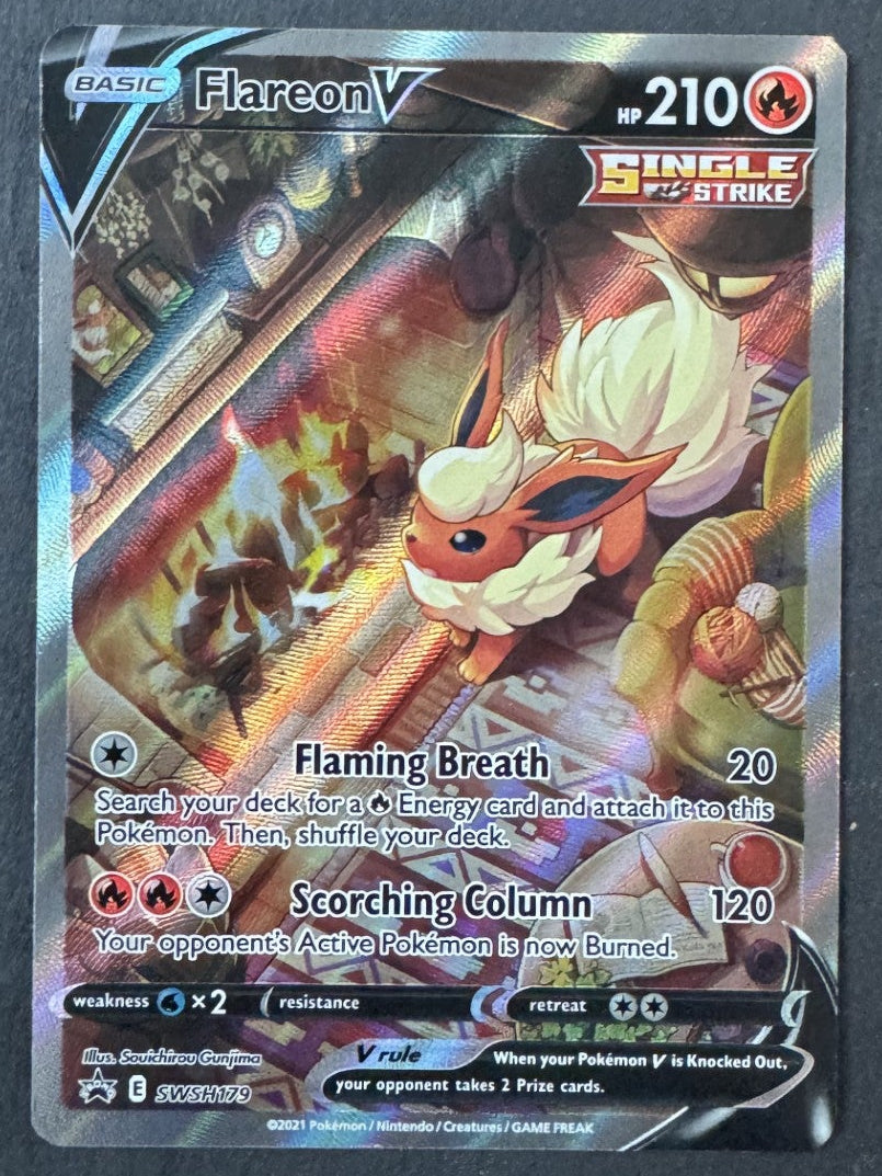 Flareon V - Full art - SWSH179