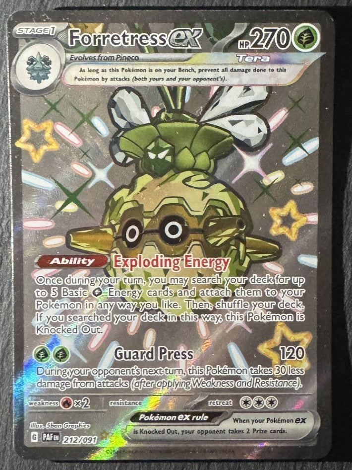 Forretress EX - Full art - 212/091