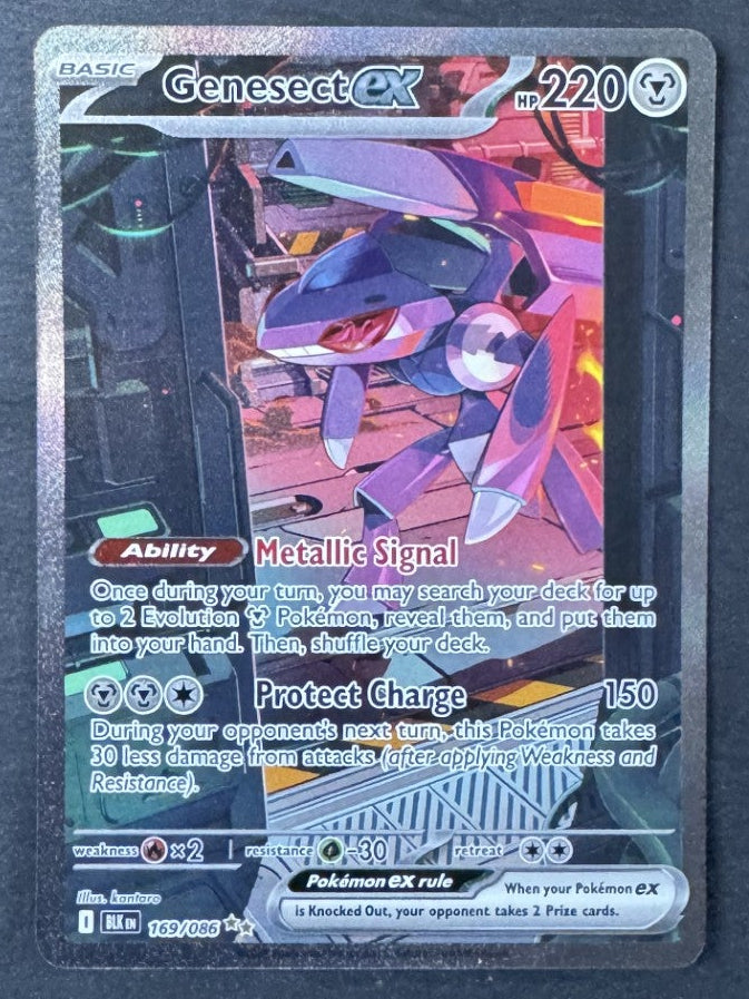 Genesect EX - Full art - 169/086