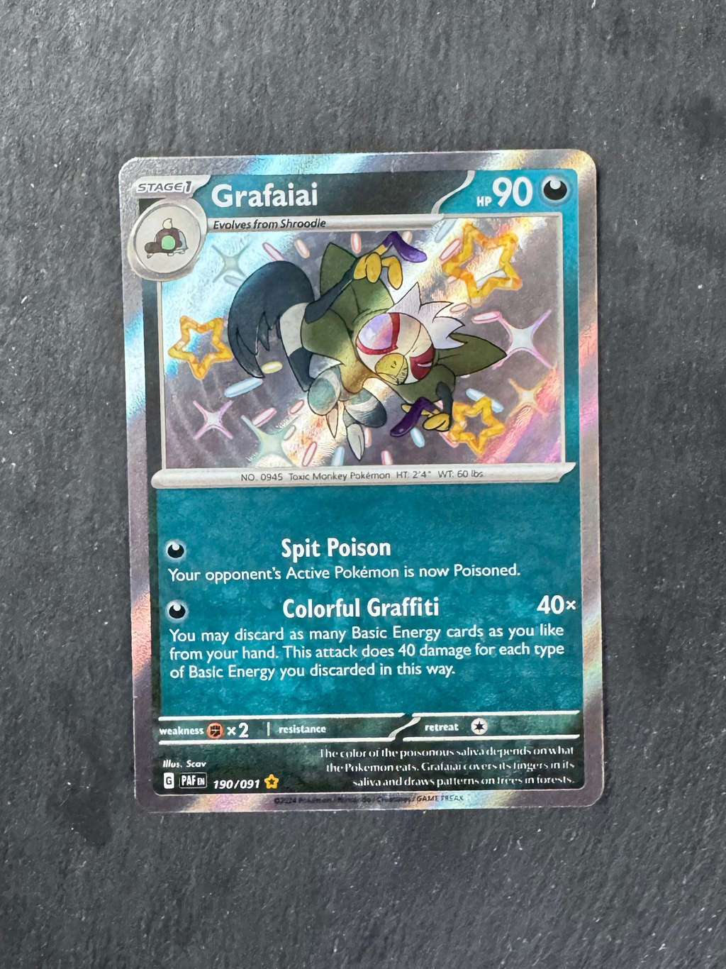 Grafaiai - Baby shiny - Holo - 190/091