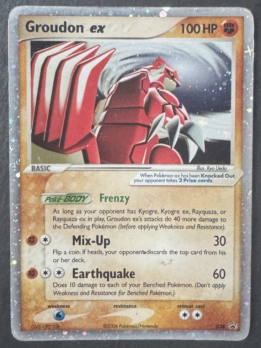 Groudon EX - 038