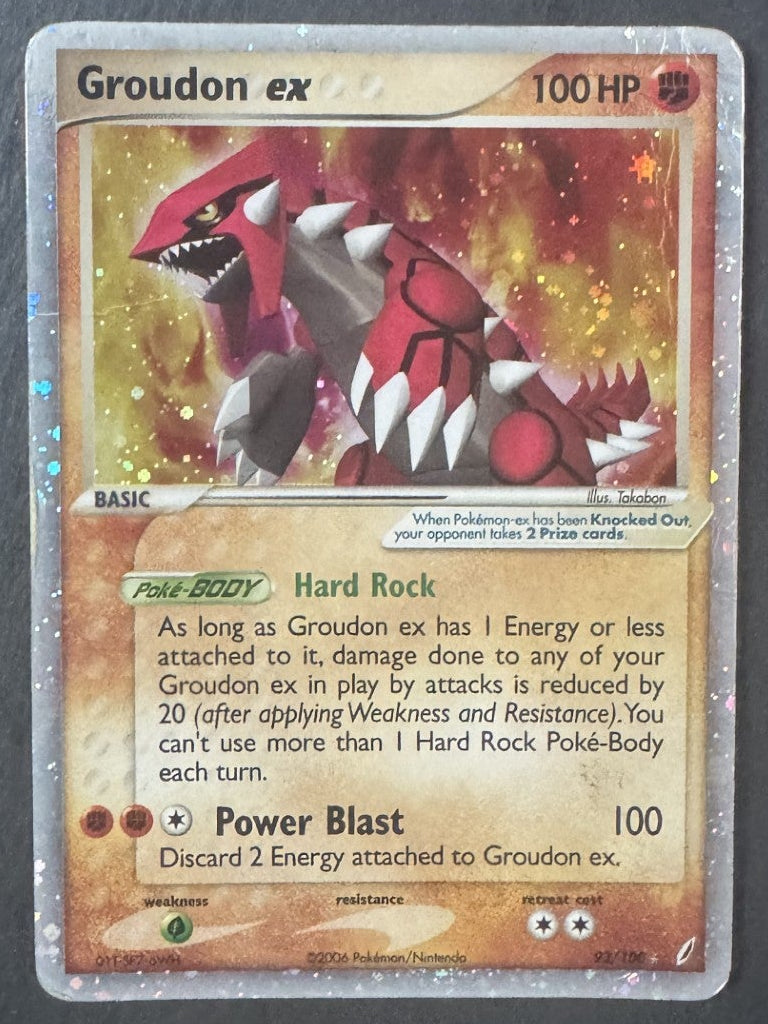 Groudon EX - 93/100