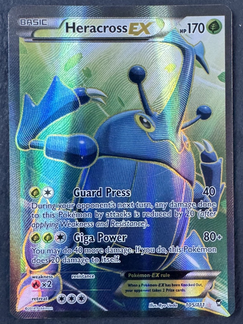 Heracross EX - Full art - 105/111