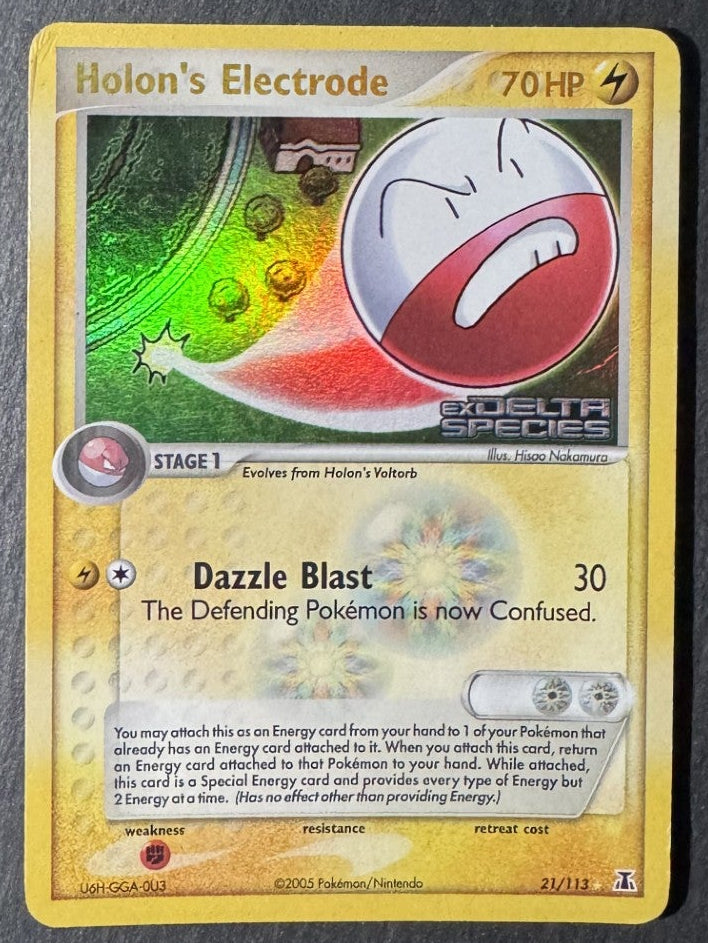 Holon's Electrode - Stamped - Holo - 21/113