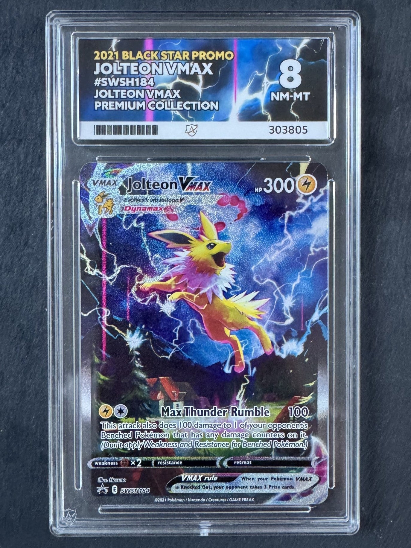 Jolteon VMAX - Full art - SWSH184