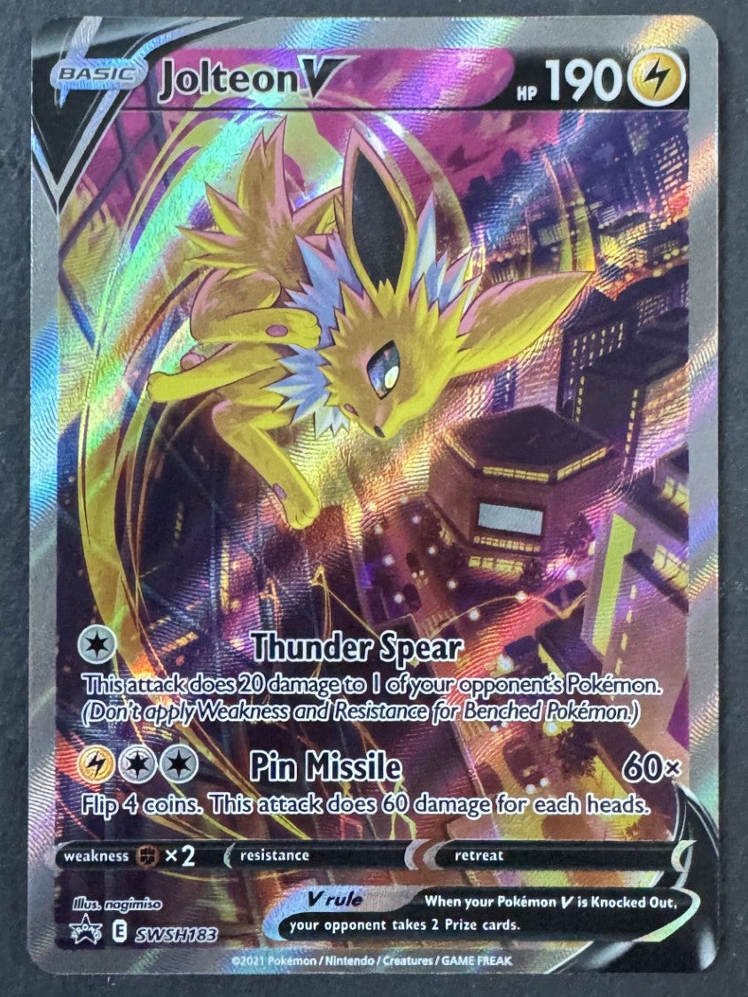 Jolteon V - Full art - SWSH183