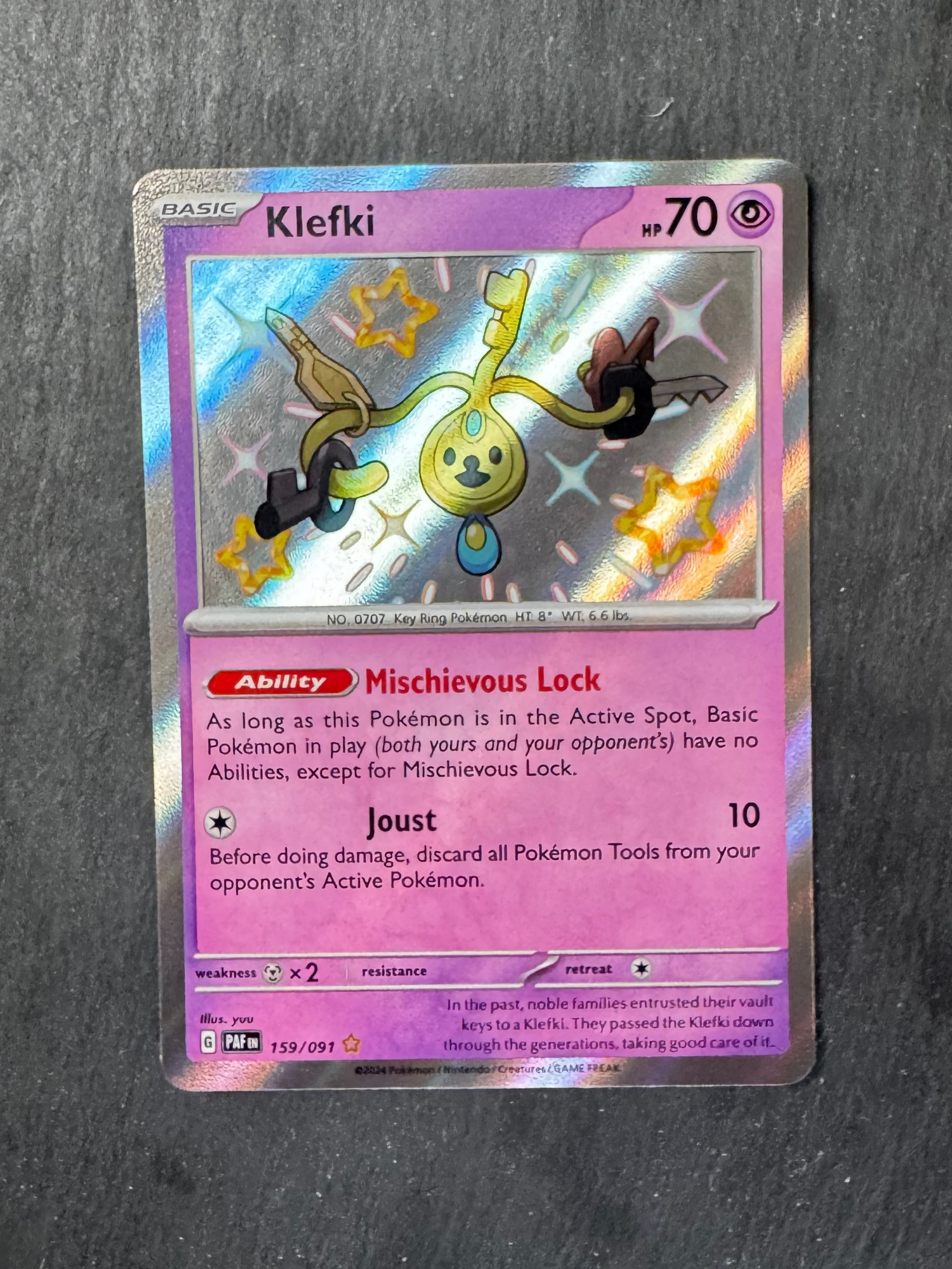 Klefki - Baby shiny - Holo - 159/091