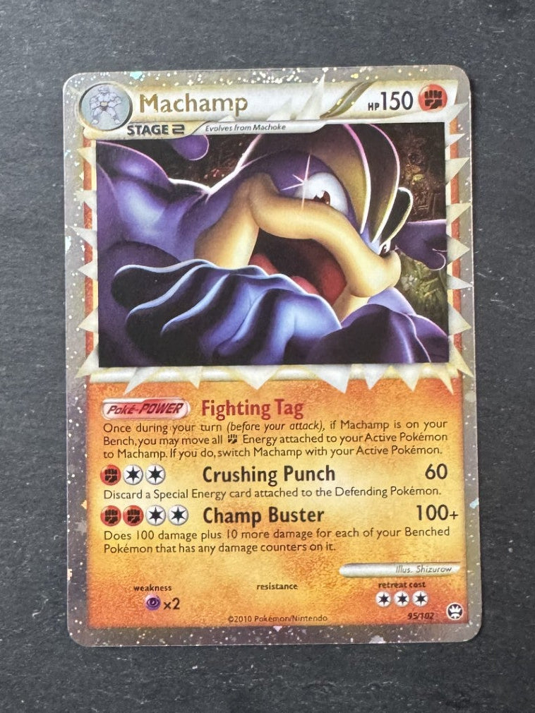Machamp Prime Triumphant - Holo - 95/102