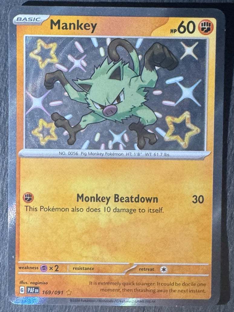 Mankey - Baby shiny - Holo - 169/091