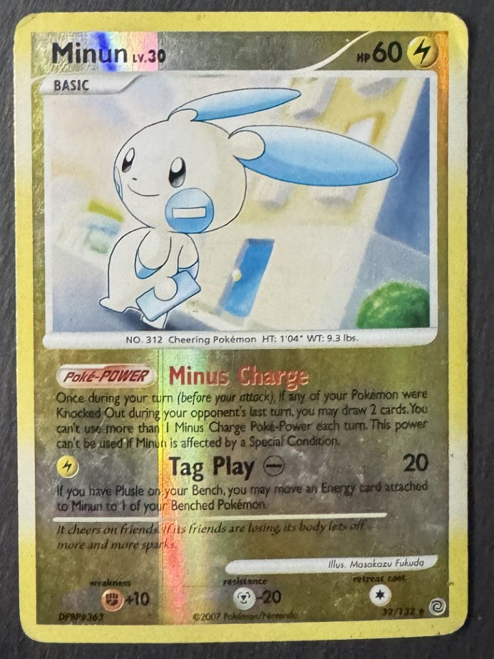 Minun - Reverse holo - 32/132
