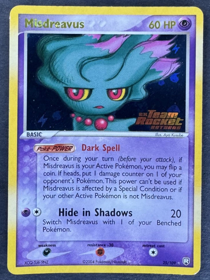 Misdreavus - Stamped - Holo - 25/109