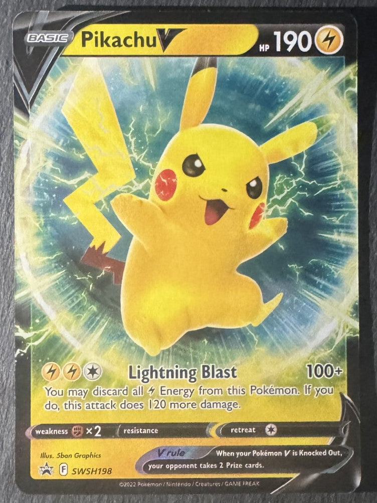 Pikachu V - SWSH198