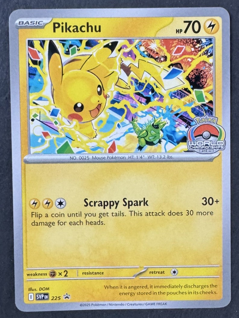 Pikachu - Stamped - World Championship 2025 - 225