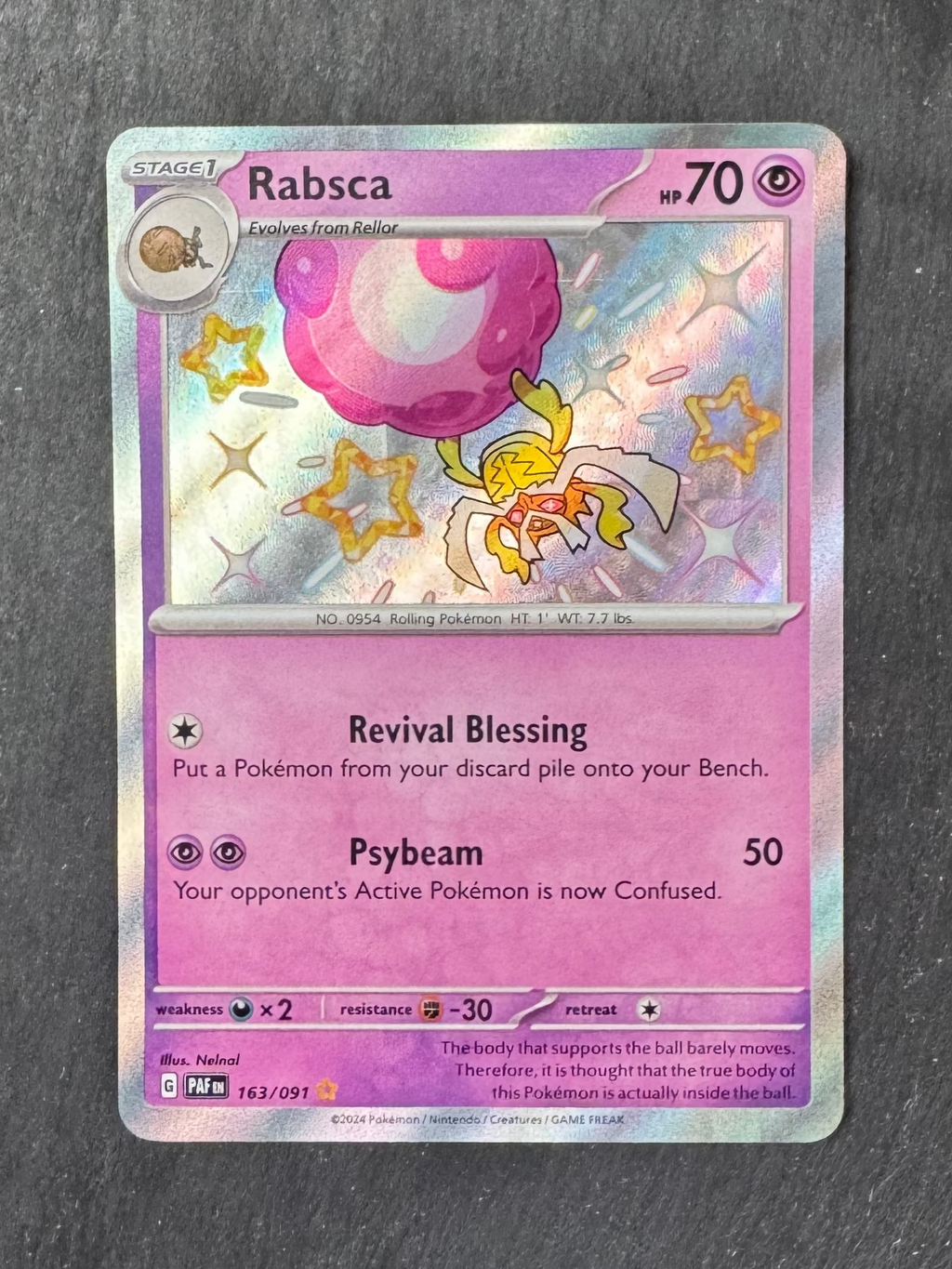 Rabsca - Baby shiny - Holo - 163/091