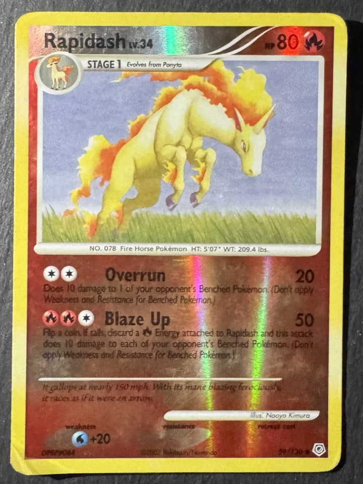 Rapidash - Reverse holo - 59/130