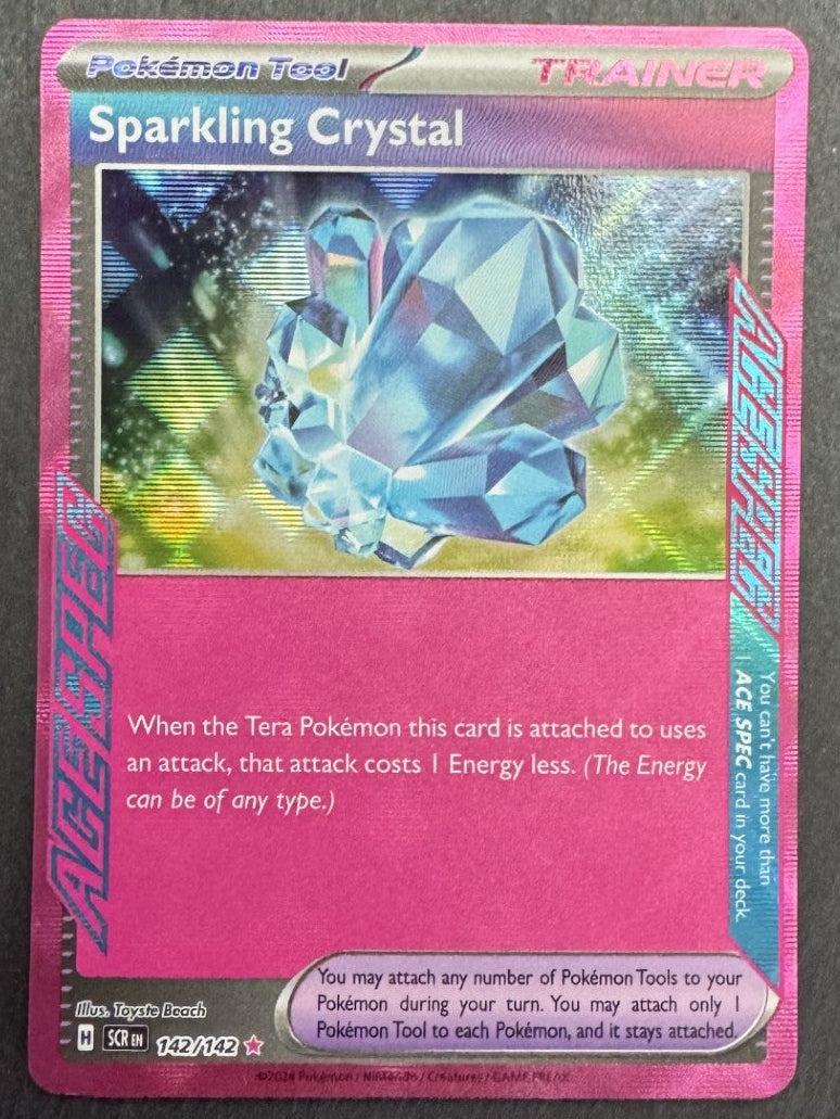 Sparkling Crystal - Ace Spec - 142/142