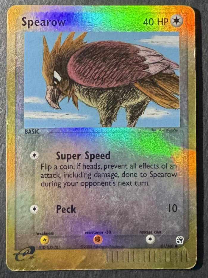 Spearow - Reverse holo - 81/100