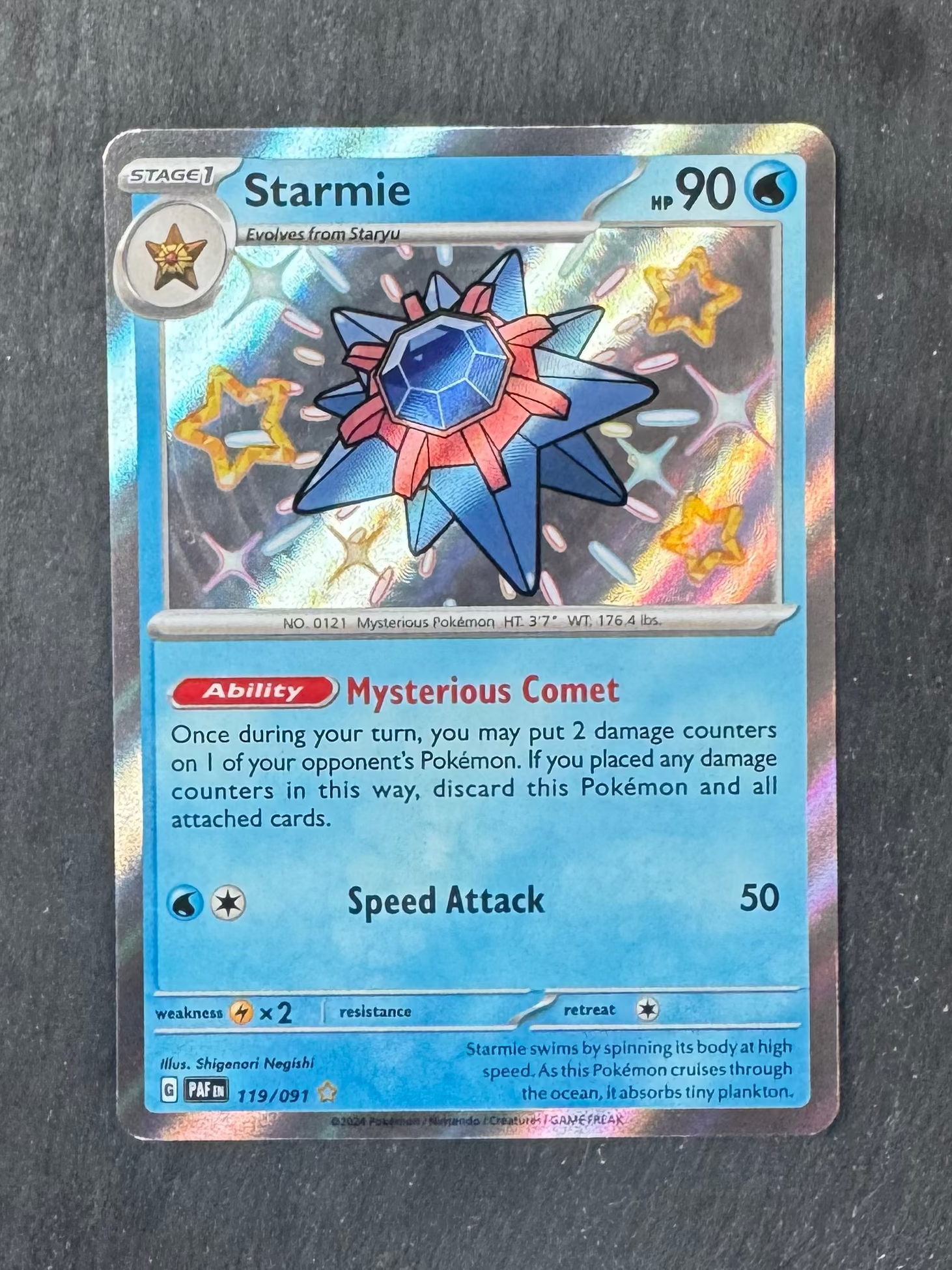 Starmie - Baby shiny - Holo - 119/091