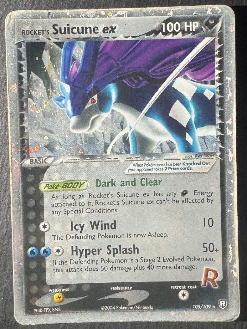 Rocket's Suicune EX - 105/109