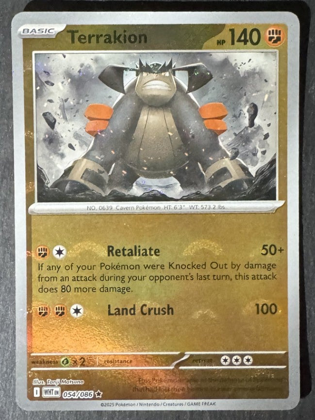 Terrakion - Reverse Holo - 054/086