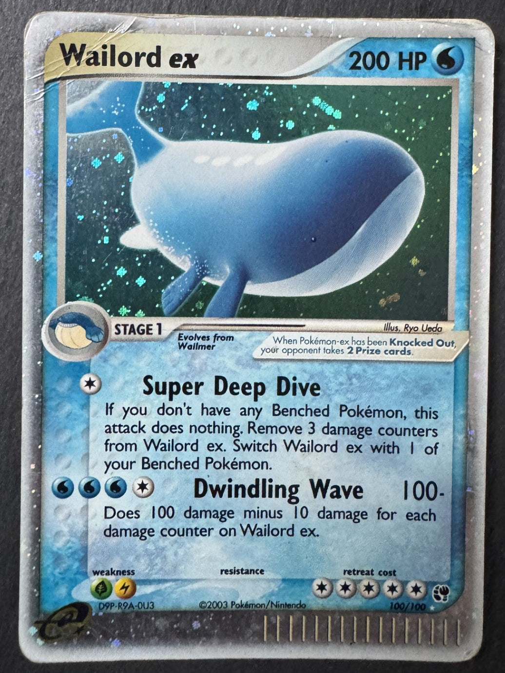 Wailord EX - 100/100