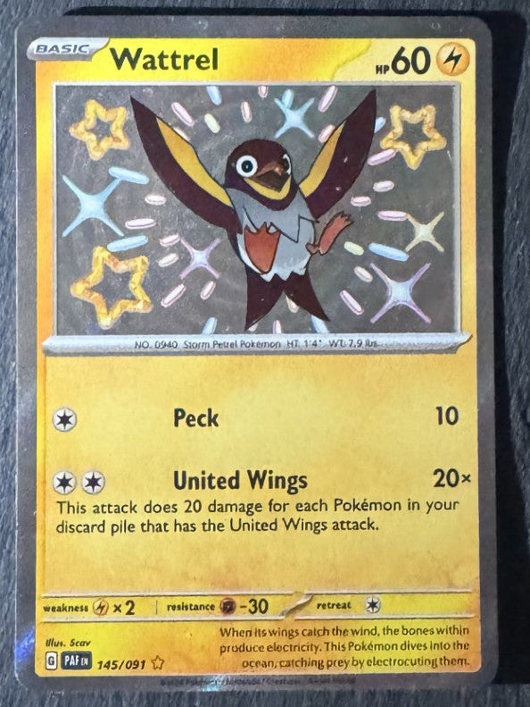 Wattrel - Baby shiny - Holo - 145/091