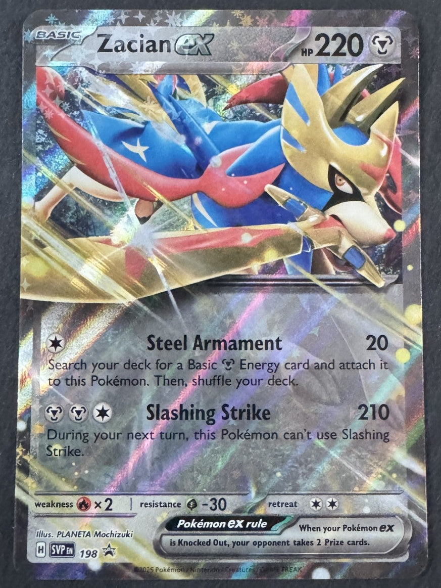 Zacian EX - Promo - 198